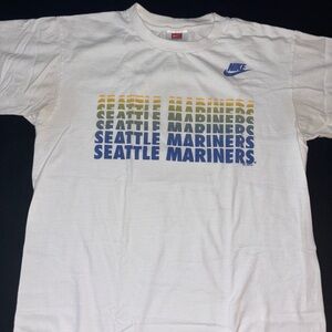 Nike Seattle Mariners T-Shirt White Size Medium